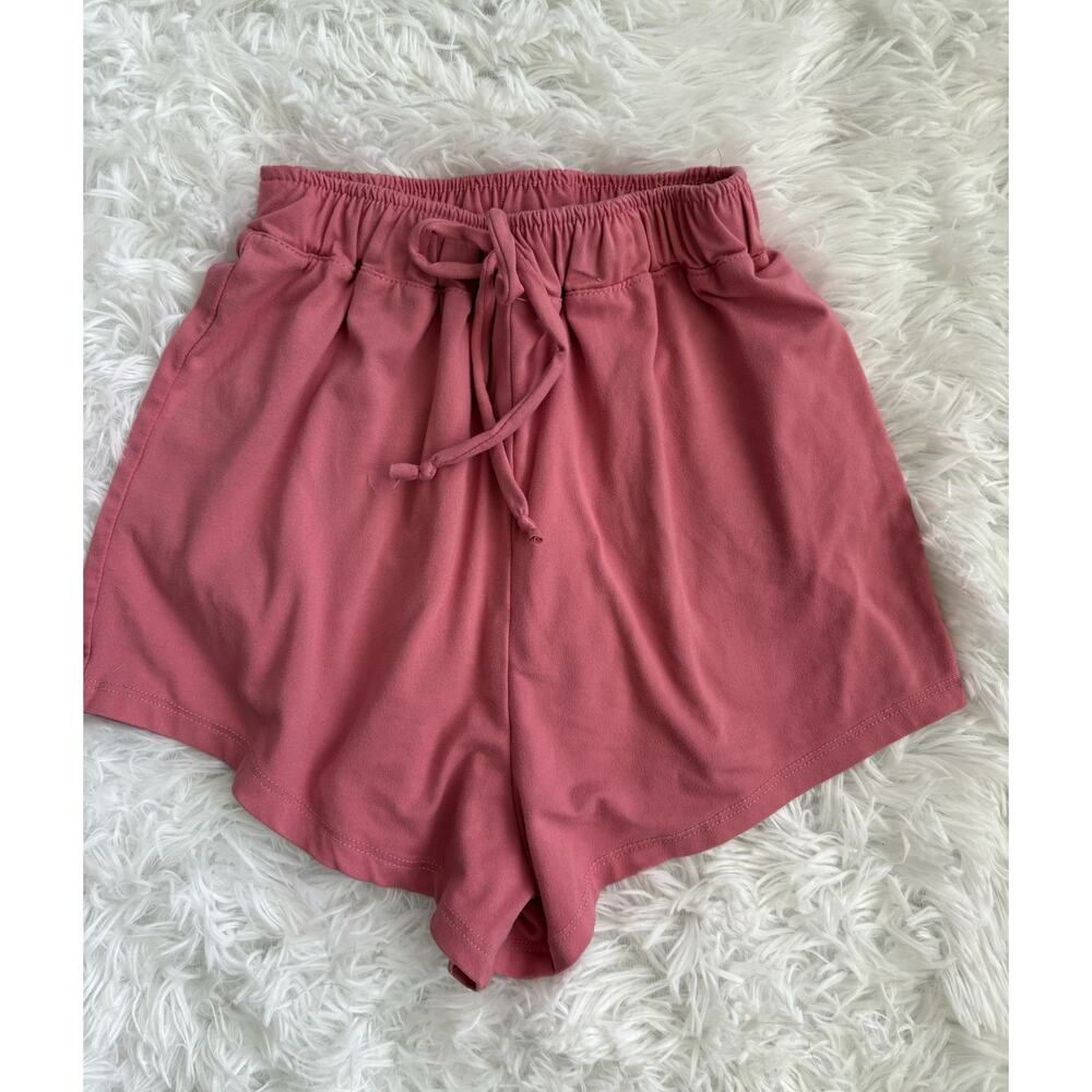 Emma & Elsa Girls Sz. 6/6x Dusty Rose Soft Waist Shorts. So Comf, Soft